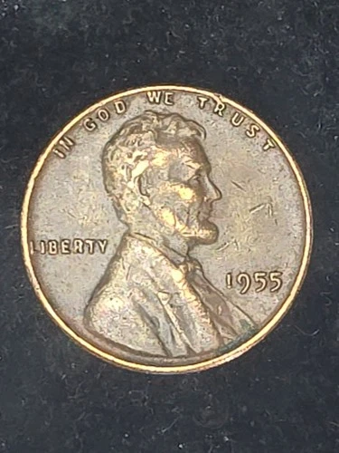 1955-P Lincoln Wheat Cent — photo from the most recent tracked eBay sale
