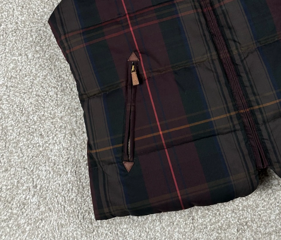 Colete Lauren Ralph Lauren Feminino Grande Reversível Tampão Zíper Completo - Imagem 4 de 4