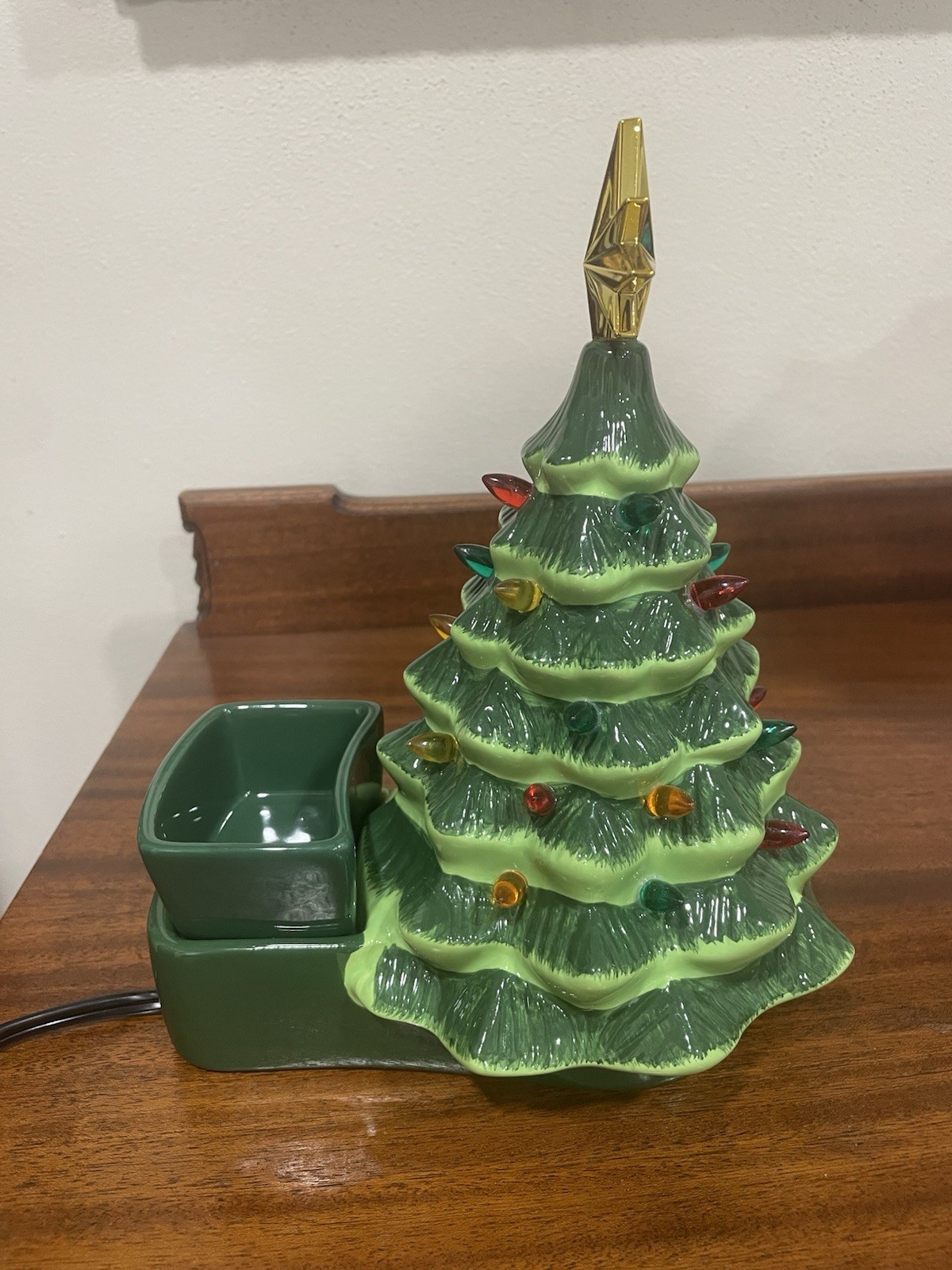 Scentsy Merry Little Christmas Tree Wax Warmer No Box Holiday Decor 🎄