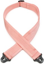 D'Addario 2-inch Nylon Auto Lock Guitar Strap - New Rose 2-pack Bundle