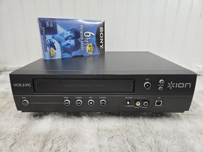ION VCR 2 PC USB VHS Video to Computer Conversion System Digital Transfer Tested