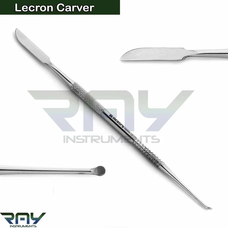 Kit de instrumentos de laboratorio dental cera y modelado talladores mezclador espátula cuchillo Foto 4 de 4