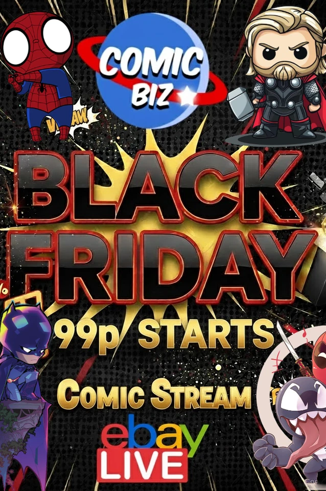 Comics from 99p: Join the Black Friday Countdown!