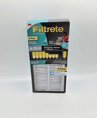 Filtrete 3M A/D/H Advanced Allergen Bacteria Virus HEPA Air Purifier Filter NEW