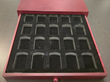 ZIPPO Lighter Display Drawer Case Box For 20 Lighters