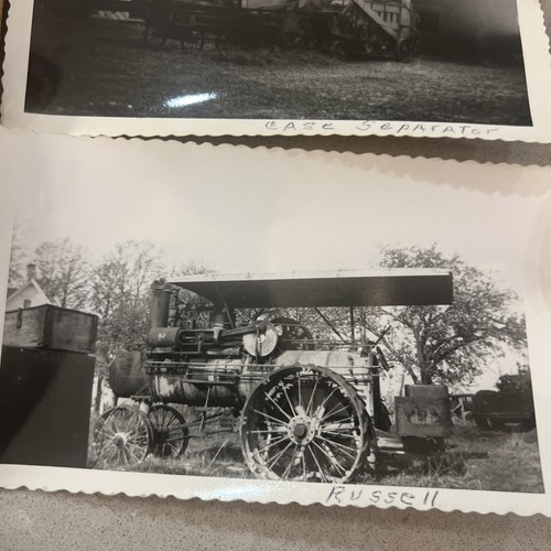 Six photographs of Steam engine tractors from various manufacturers - Picture 4 of 9