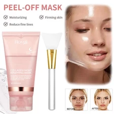 Collagen Overnight Wrapping Mask KOREAN GLASS SKIN ROUTINE Elasticity Hydration
