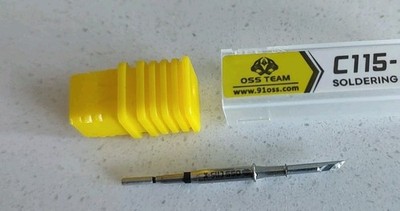 C115-K Soldering Iron Cartridge, C115-K Flat Head Tip Knife Head