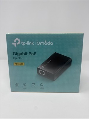 TP-Link Gigabit Power Over Ethernet PoE Injector Adapter TL-PoE150S Networking