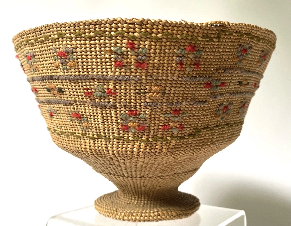 20s〜30s アンティーク　ネイティブアメリカンバスケット　USAヴィンテージ US Native American Baskets (1800-1934) for sale | eBay