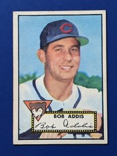 1952 Topps - Bob Addis #259 - Chicago Cubs VG/VG+