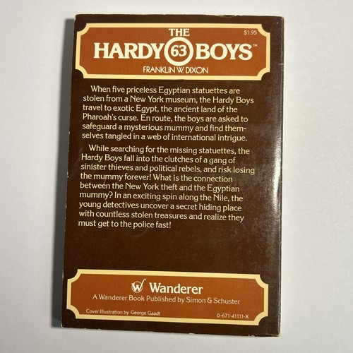 Hardy Boys #59, 60, 61, 62, 63, 64 Taschenbücher. Konvolut 6 Vintage Mystery - Bild 11 von 13