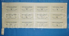 H8612 TITLE 1937 GAS COMPANY MENAGGIO ACTION COUPONS