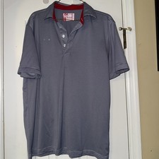 Chic Fil A Polo Shirt Mens Size Large M Striped Uniform Employee Shirt