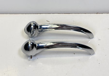 1949 Ford Custom Tudor Car Interior Door Handles Original Pair Chrome