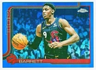 2025 Topps Chrome Basketball Blue Refractor RJ Barrett #225