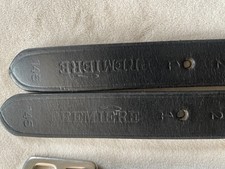 Premier Stirrup Leathers, 145cm/58  , Black, Excellent Lightly Used