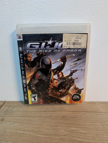 G.I. Joe: The Rise of Cobra PS3 Complete with Case & Manual PlayStation 3