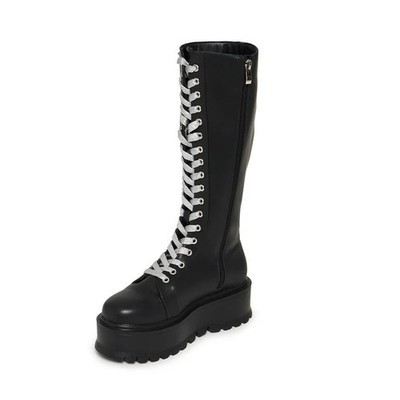 KOI Schnürstiefel Damen Monster High - Frankie Stein Firecracker Long Platform