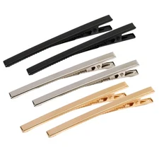 Pack of 18 Matte Metal Alligator Barrettes - 3.15" Long and Skinny Hair Styli...