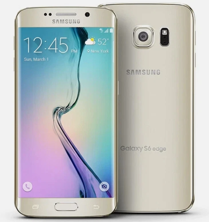 Samsung Galaxy S6 edge - 32 GB - Gold Platinum (Unlocked) for sale