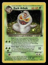 Dark Arbok (2) Unlimited Holo Team Rocket 02/82 HP Pokémon TCG on eBay