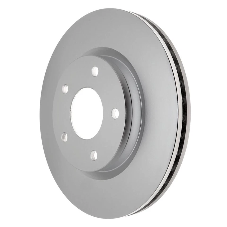 Rotores de freno delanteros + pastillas de freno de cerámica y herrajes para Sentra 2013-2019 Foto 3 de 4