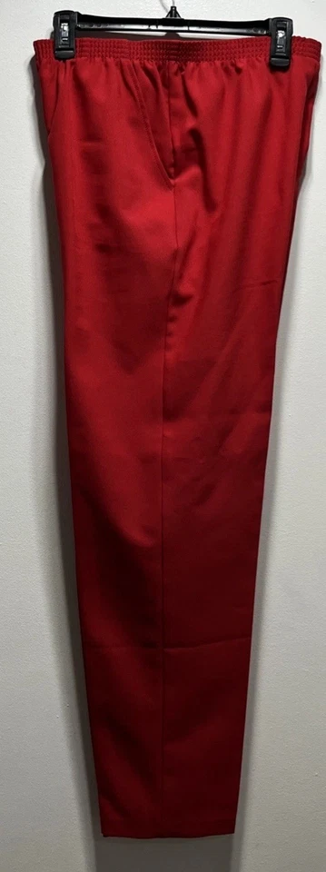 Calça de poliéster vintage Levis 10 AVG 28x30 bolsos elásticos cintura alta - Imagem 4 de 4