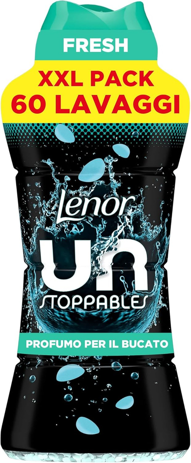 Profumatore Bucato Perle Profumate Lavatrice, MAXI FORMATO Unstoppables Fresh, X
