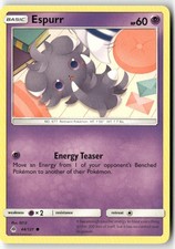 Espurr 44/131 Forbidden Light Common Pokemon 313 on eBay