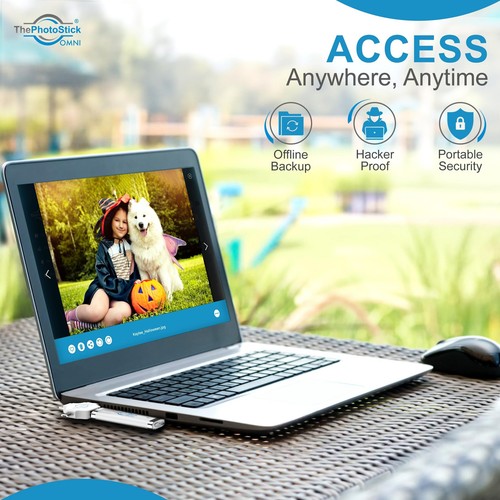 ThePhotoStick Omni 64GB - Effortless Photo and Video Backup for Apple Android - 第 8/9 張圖片