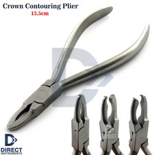 Dental Crown Contouring Plier 13.5cm Orthodontic Utility Band Reshaping Fitting