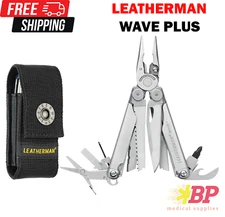 Leatherman Wave Plus 832531 Multi-Tool 18-in-1 Function Nylon Stainless Steel