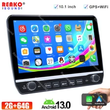 2+64G Android 13 Double 2 Din Car Carplay GPS Nav Radio Stereo Bluetooth WIFI FM