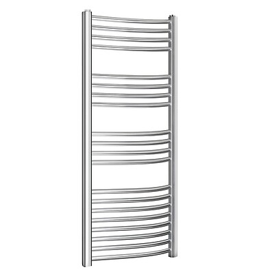 Radiatore Termoarredo Kalura Cromato Curvo 800mm X Interasse 450mm X 500mm S_032