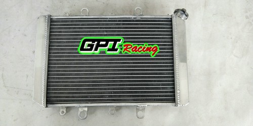 Aluminum Radiator + FAN For Yamaha Grizzly Kodiak 700 YFM700 2015-2019 2018 2017 - Foto 11 di 12