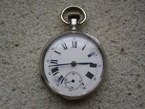 OROLOGIO DA TASCA REMONTOIR FUNZIONANTE CASSA IN ARGENTO CIPOLLA TASCHINO |  eBay