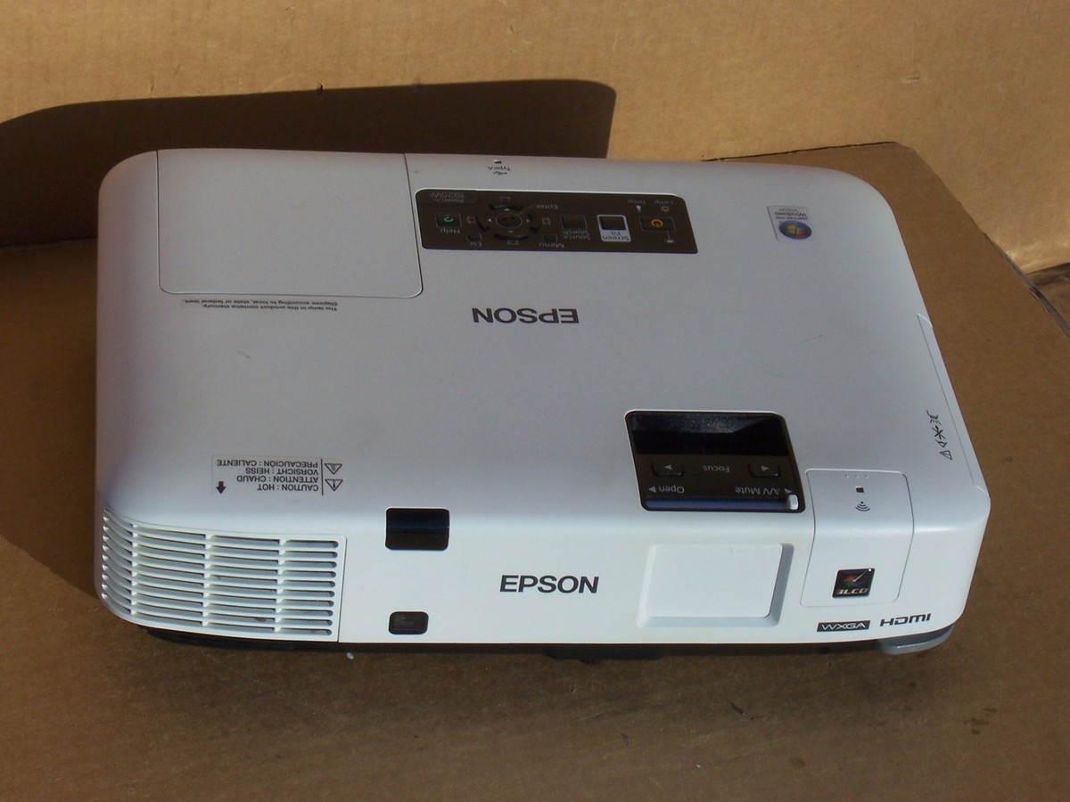 Epson PowerLite 1925W LCD Projector 4000 ANSI Lumens 10343874763| eBay
