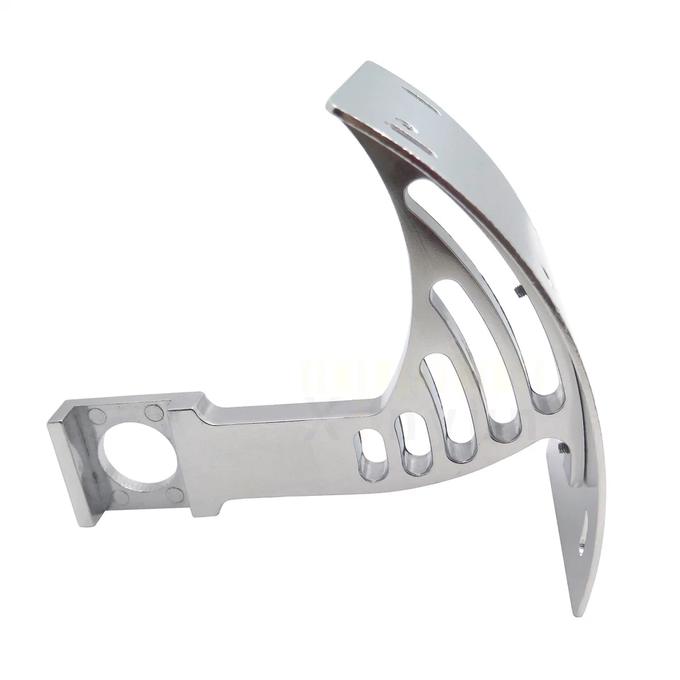 7"x4" Curved License Plate Bracket Silver For 1998-2002 Yamaha YZF-R1 YZF R6S Foto 3 de 4