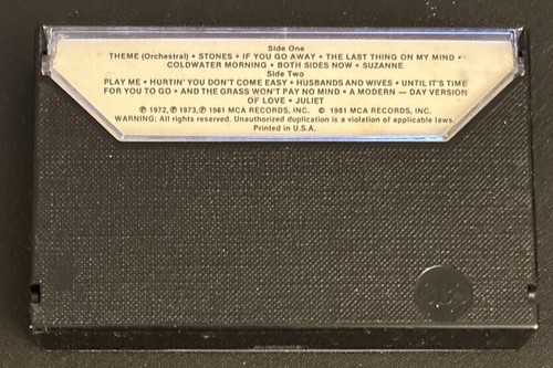 Neil Diamond Love Songs MCAC5239 Cassette Tape (MCA Records 1981 Used) - Picture 5 of 9