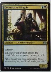 Contraband Kingpin 177/264 Kaladesh Uncommon Magic: The Gathering