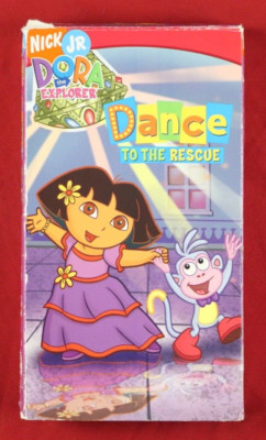 Nick Jr. Dora the Explorer Dance To The Rescue (VHS, 2005, Nickelodeon)