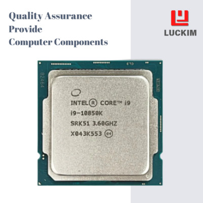 CPU Intel Core i9-10850K CPU LGA1200 Intel Core i9-10850K CPU - Socket LGA 1200 10 Cores 20 Threads 3.6