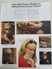 1968 women's Foster Grant sunglasses Vanessa Redgrave photo fashion ad