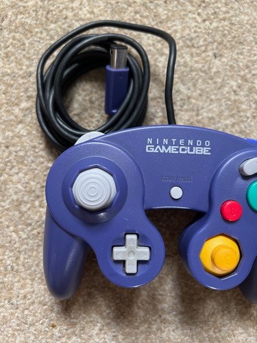 Official Nintendo Gamecube Controller - Indigo \ Purple - Tested & Working VGC - 第 2/6 張圖片