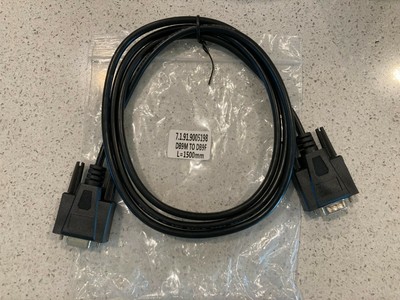 DB9 Male to DB9 Female RS-232 Serial Cable 6Ft RS232 DB9M to DB9F 6'