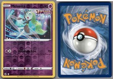 2021 Pokemon, Fusion Strike, #124/264 Meloetta, Reverse Holo Rare