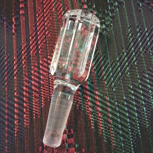 Cut Glass Crystal Decanter With cruet or stopper - Picture 7 of 12