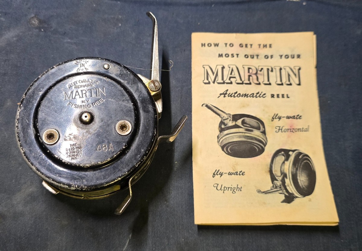 リール Vintage Martin Automatic Fly Reel Model VINTAGE Martin Model 81 Fly Fishing Reel | eBay