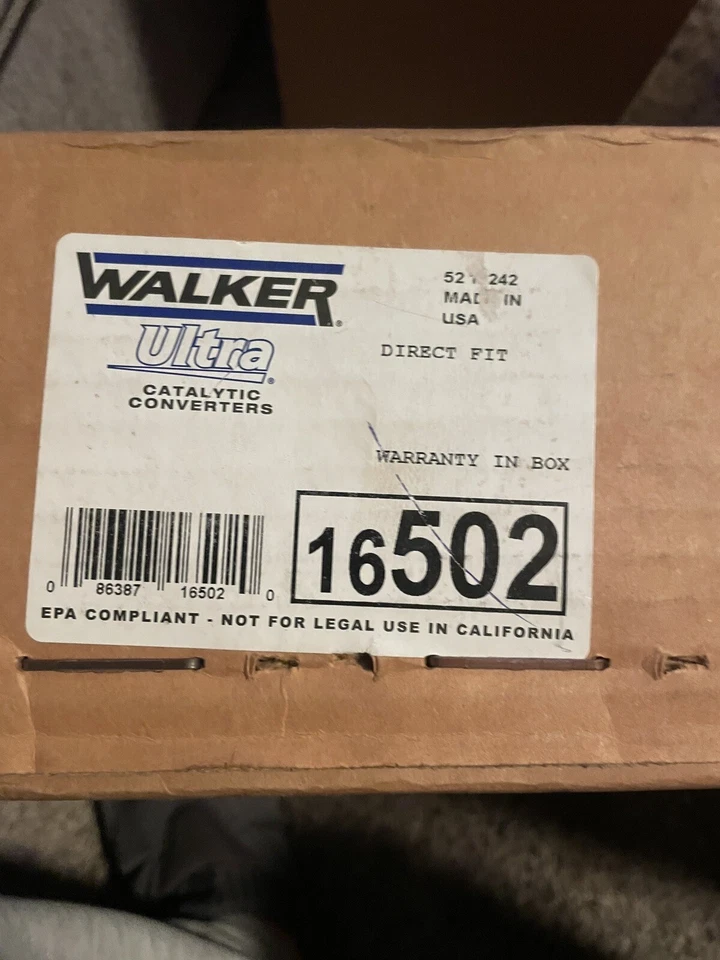 Catalytic Converter-EPA Walker 16502 Frontier Xterra - Image 2 of 4